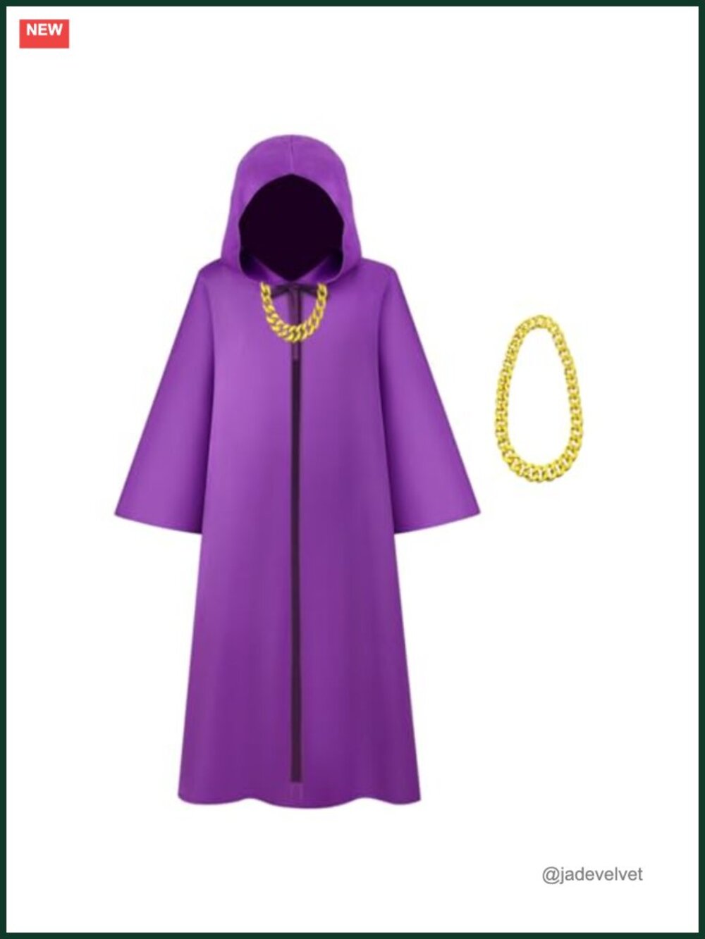 Loose Hooded Cloak Robe Men Women Teens Halloween Cosplay Cape